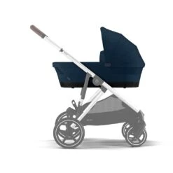 CYBEX Gazelle S Cot (2023) - Ocean Blue -Cybex cybex gazelle cot s ocean blue flat