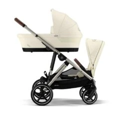 CYBEX Gazelle S + Cloud T Luxury Bundle - Seashell Beige 30 CYBEX Gazelle S + Cloud T Luxury Bundle - Seashell Beige -Cybex cybex gazelle cot s seashell beige flat 2 98c7bebb ecc5 4299 b435 e55ab54b5882