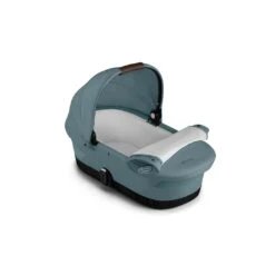 CYBEX Gazelle S Cot (2023) - Sky Blue -Cybex cybex gazelle cot s sky blue flat 5