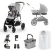 CYBEX Gazelle S Essential Bundle - Lava Grey 2 CYBEX Gazelle S Essential Bundle - Lava Grey -Cybex cybex gazelle s comfort bundle lava grey flat 2