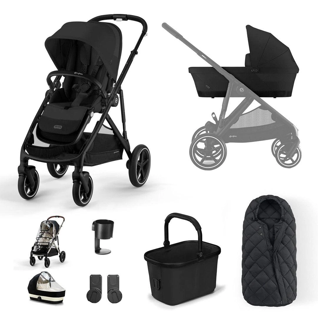 CYBEX Gazelle S Essential Bundle - Moon Black 3 CYBEX Gazelle S Essential Bundle - Moon Black