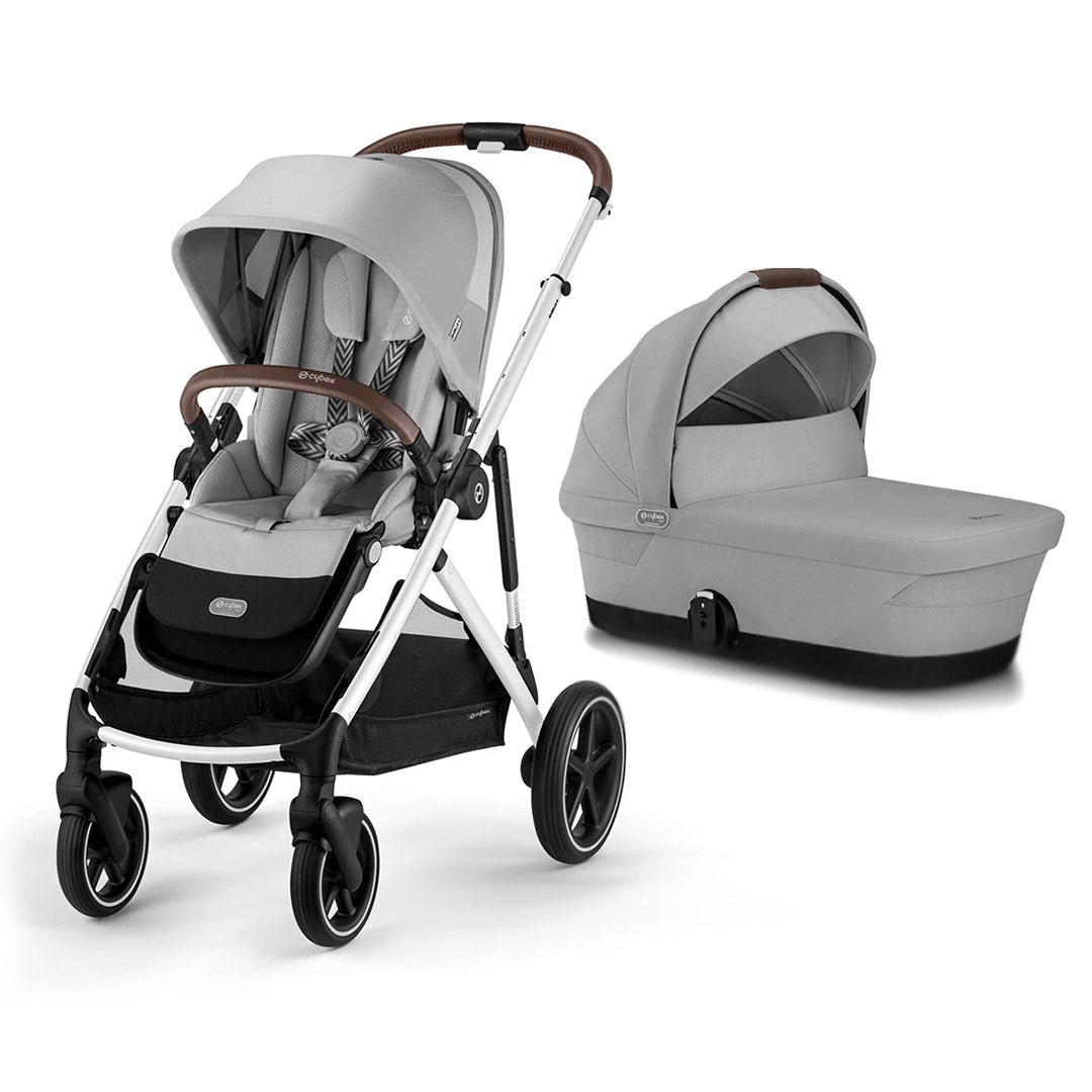 CYBEX Gazelle S Double Pushchair - Lava Grey 7 CYBEX Gazelle S Double Pushchair - Lava Grey - Image 5