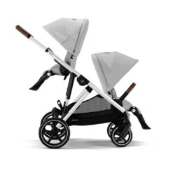 CYBEX Gazelle S Twin Pushchair - Lava Grey -Cybex cybex gazelle s puchair lava grey twin flat 5