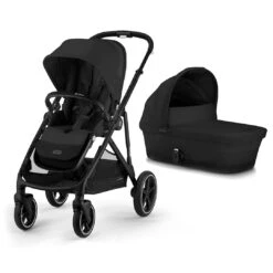 CYBEX Gazelle S Double Pushchair - Moon Black 22 CYBEX Gazelle S Double Pushchair - Moon Black -Cybex cybex gazelle s puchair moon black carrycot 311e1f54 adcd 46a2 9d73 95cb67720654