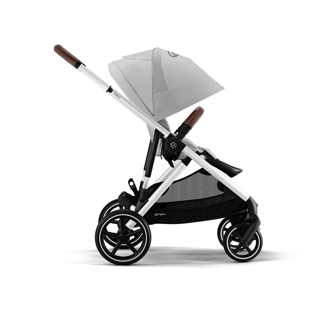 CYBEX Gazelle S Double Pushchair - Lava Grey 11 CYBEX Gazelle S Double Pushchair - Lava Grey - Image 9