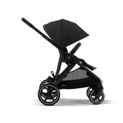 CYBEX Gazelle S Pushchair (2023) - Moon Black - Black 18 CYBEX Gazelle S Pushchair (2023) - Moon Black - Black -Cybex cybex gazelle s pushchair moon black flat 3