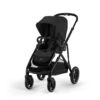 CYBEX Gazelle S Pushchair (2023) - Moon Black - Black -Cybex cybex gazelle s pushchair moon black flat 5
