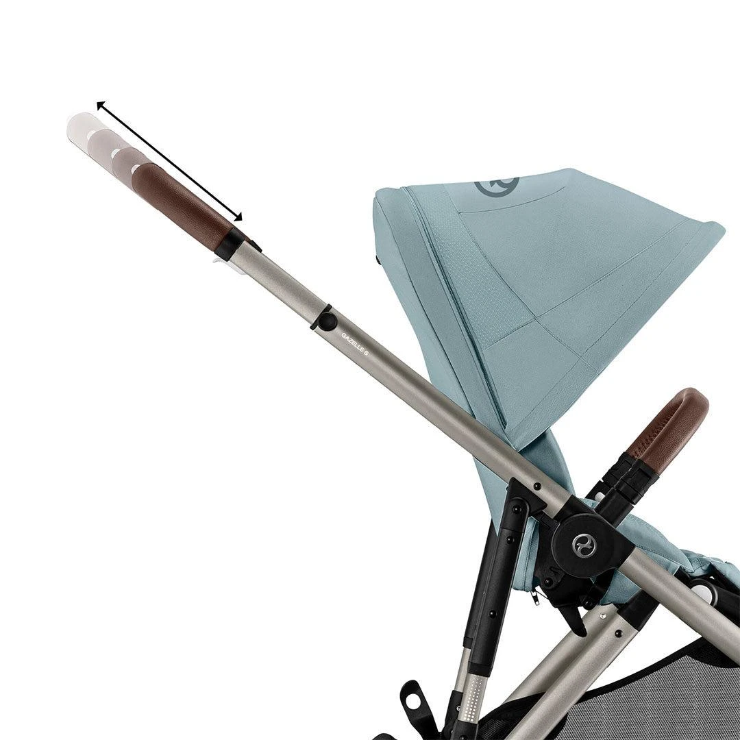 CYBEX Gazelle S Twin Pushchair - Sky Blue 15 CYBEX Gazelle S Twin Pushchair - Sky Blue - Image 13