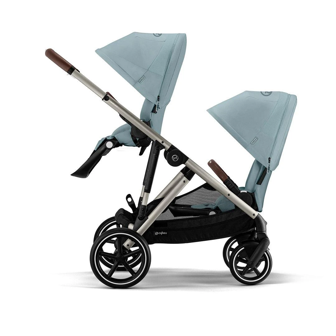 CYBEX Gazelle S Twin Pushchair - Sky Blue 9 CYBEX Gazelle S Twin Pushchair - Sky Blue - Image 7