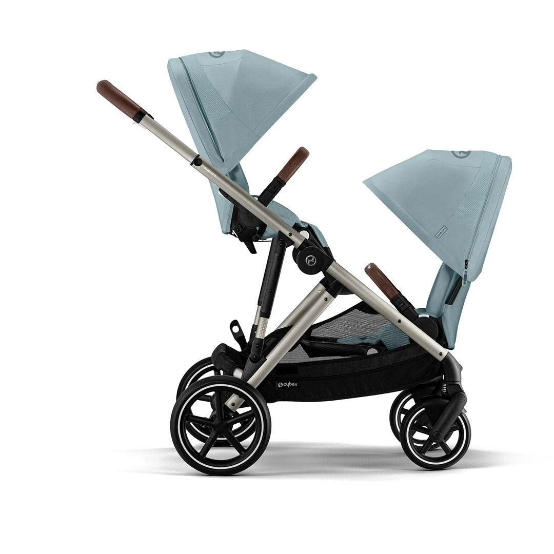 CYBEX Gazelle S Twin Pushchair - Sky Blue 12 CYBEX Gazelle S Twin Pushchair - Sky Blue - Image 10