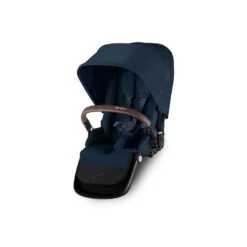 CYBEX Gazelle S Twin Pushchair - Ocean Blue -Cybex cybex gazelle second seat ocean blue flat 7 a6838f5e 5017 4176 adaa 5f68a65be051