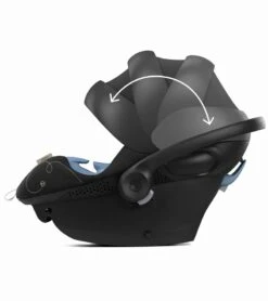 Cybex Melio Carbon 3 + Aton G Travel System Bundle - Moon Black / Moon Black -Cybex cybex melio carbon 3 aton g travel system bundle moon black moon black 11