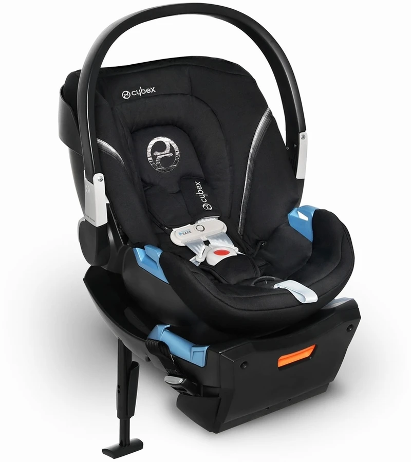 Cybex Melio Carbon 3 Stroller + Aton 2 SensorSafe Travel System Bundle - Moon Black / Lavastone Black 4 Cybex Melio Carbon 3 Stroller + Aton 2 SensorSafe Travel System Bundle - Moon Black / Lavastone Black - Image 2