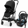 Cybex Melio Carbon + Aton 2 Travel System Bundle - Deep Black / Lavastone Black 1 Cybex Melio Carbon + Aton 2 Travel System Bundle - Deep Black / Lavastone Black -Cybex cybex melio carbon aton 2 travel system bundle deep black lavastone black 142