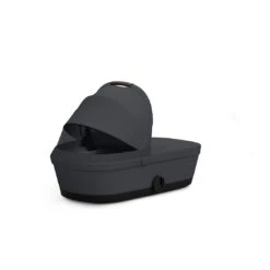 CYBEX Melio Cot 2023 - Monument Grey -Cybex cybex melio cot monument grey flat 2