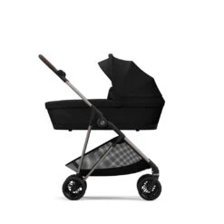 CYBEX Melio Cot 2023 - Moon Black -Cybex cybex melio cot moon black flat 5
