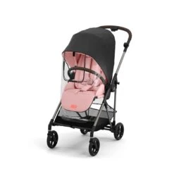 CYBEX Melio Pushchair 2023 - Hibiscus Red -Cybex cybex melio pushchair hibiscus red flat 9