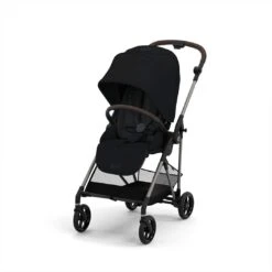 CYBEX Melio Pushchair 2023 - Moon Black