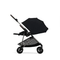 CYBEX Melio Pushchair 2023 - Moon Black -Cybex cybex melio pushchair moon black flat 7