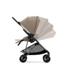 CYBEX Melio Pushchair 2023 - Seashell Beige 20 CYBEX Melio Pushchair 2023 - Seashell Beige -Cybex cybex melio pushchair seashell beige flat 6