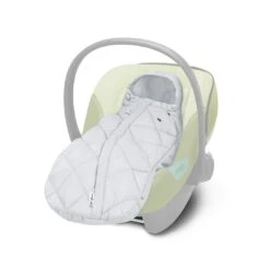 CYBEX Snøgga Mini Footmuff - Lava Grey -Cybex cybex mini snogga footmuff lava grey flat 4