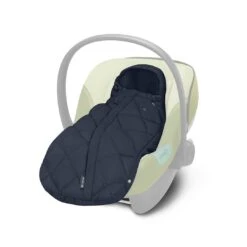 CYBEX Snøgga Mini Footmuff - Ocean Blue -Cybex cybex mini snogga footmuff ocean blue flat 4