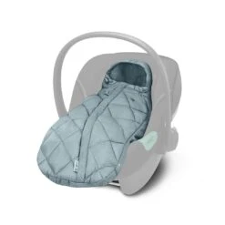 CYBEX Snøgga Mini Footmuff 2023 - Sky Blue -Cybex cybex mini snogga footmuff sky blue flat 5