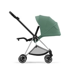 CYBEX Mios Pushchair - Leaf Green -Cybex cybex mios chrome black leaf green flat 3