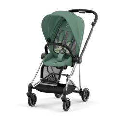 CYBEX Mios Pushchair - Leaf Green -Cybex cybex mios chrome black leaf green flat 6
