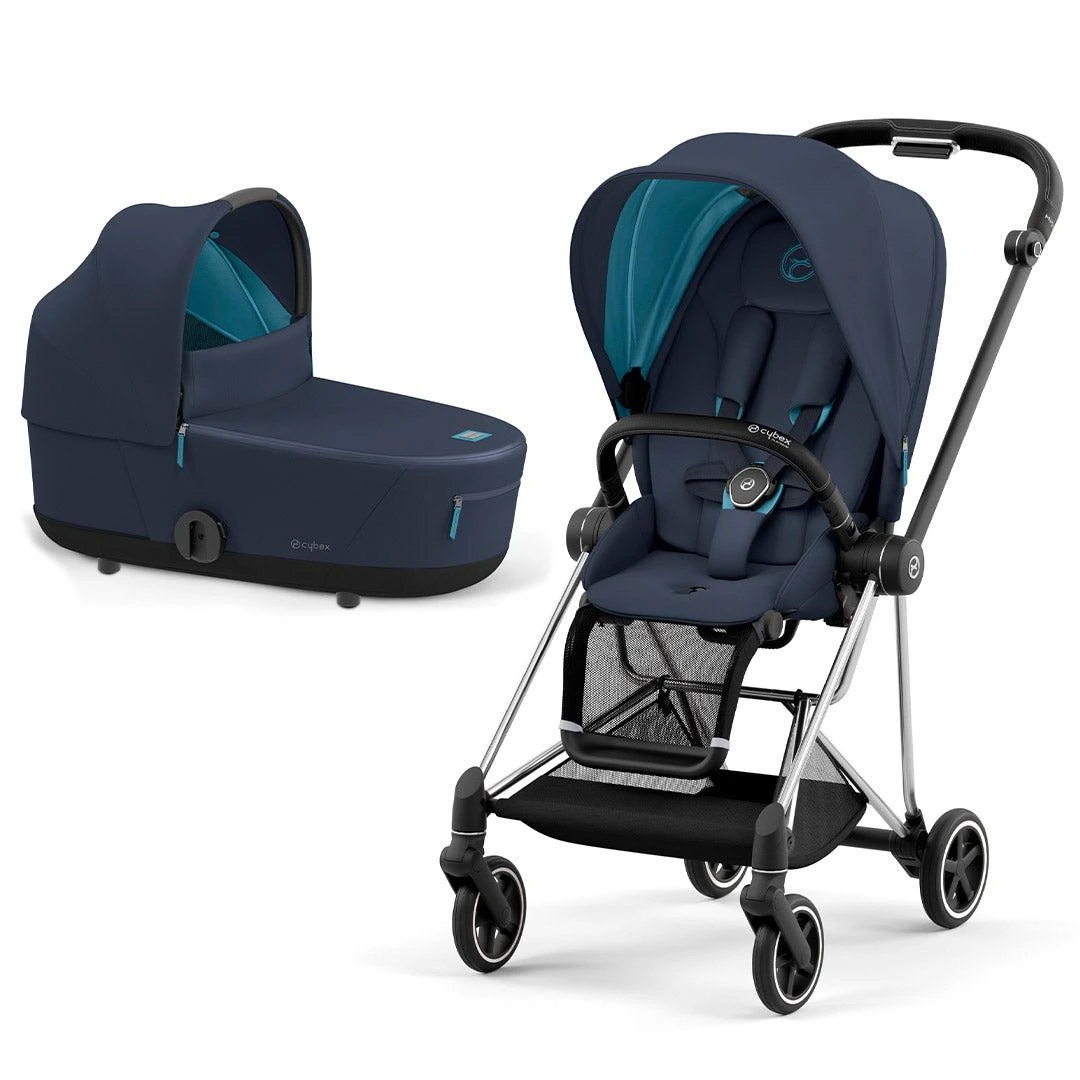 CYBEX Mios Pushchair - Conscious Collection - Dark Navy (2022) 4 CYBEX Mios Pushchair - Conscious Collection - Dark Navy (2022) - Image 2