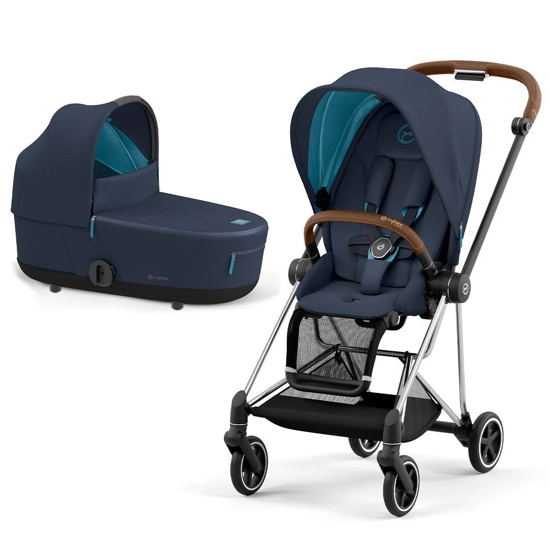 CYBEX Mios Pushchair - Conscious Collection - Dark Navy (2022) 6 CYBEX Mios Pushchair - Conscious Collection - Dark Navy (2022) - Image 4