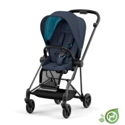 CYBEX Mios Pushchair - Conscious Collection - Dark Navy (2022) 14 CYBEX Mios Pushchair - Conscious Collection - Dark Navy (2022) -Cybex cybex mios concious brands dark navy matt black flat
