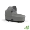 CYBEX Mios Conscious Collection Lux Carrycot - Pearl Grey (2022) -Cybex cybex mios conscious collection lux carrycot pearl grey