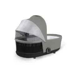 CYBEX Mios Conscious Collection Lux Carrycot - Pearl Grey (2022) -Cybex cybex mios conscious collection lux carrycot pearl grey 2