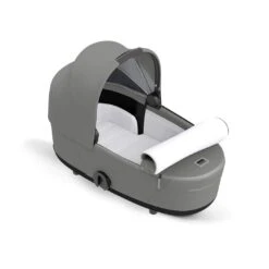 CYBEX Mios Conscious Collection Lux Carrycot - Pearl Grey (2022) -Cybex cybex mios conscious collection lux carrycot pearl grey 3