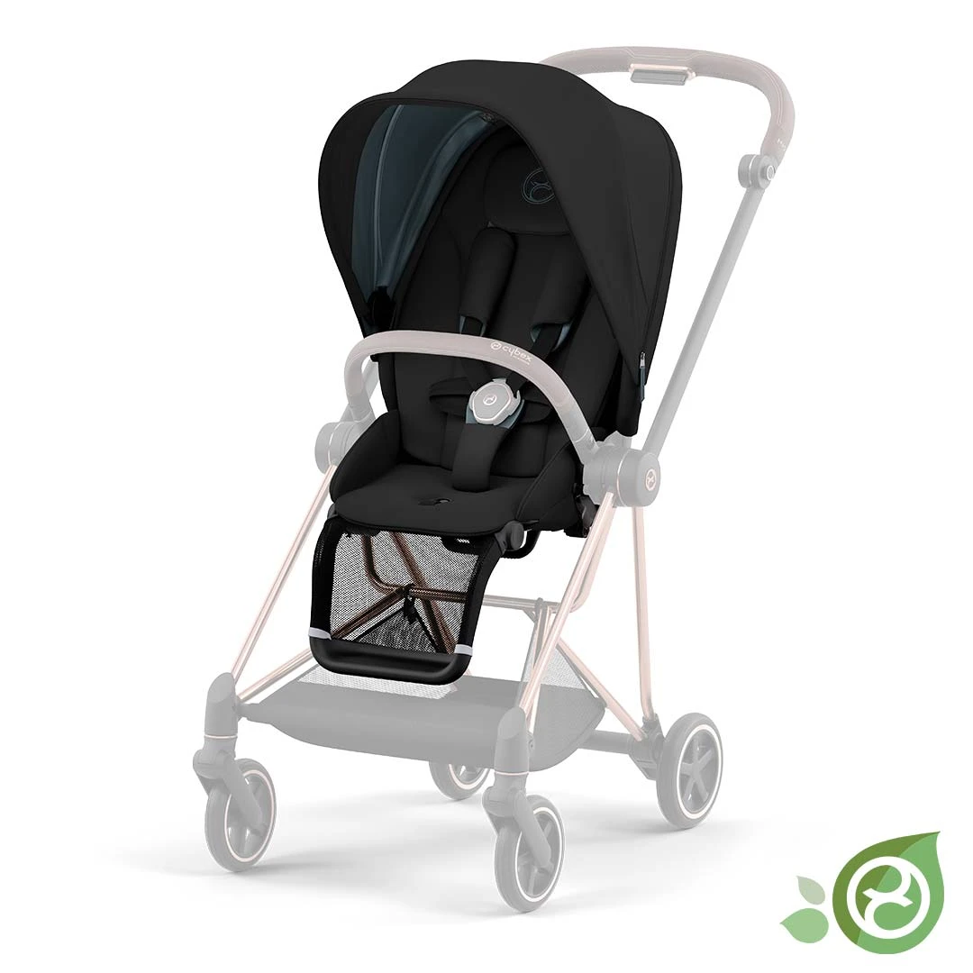 CYBEX Mios Conscious Collection Seat Pack - Onyx Black (2022) 3 CYBEX Mios Conscious Collection Seat Pack - Onyx Black (2022)