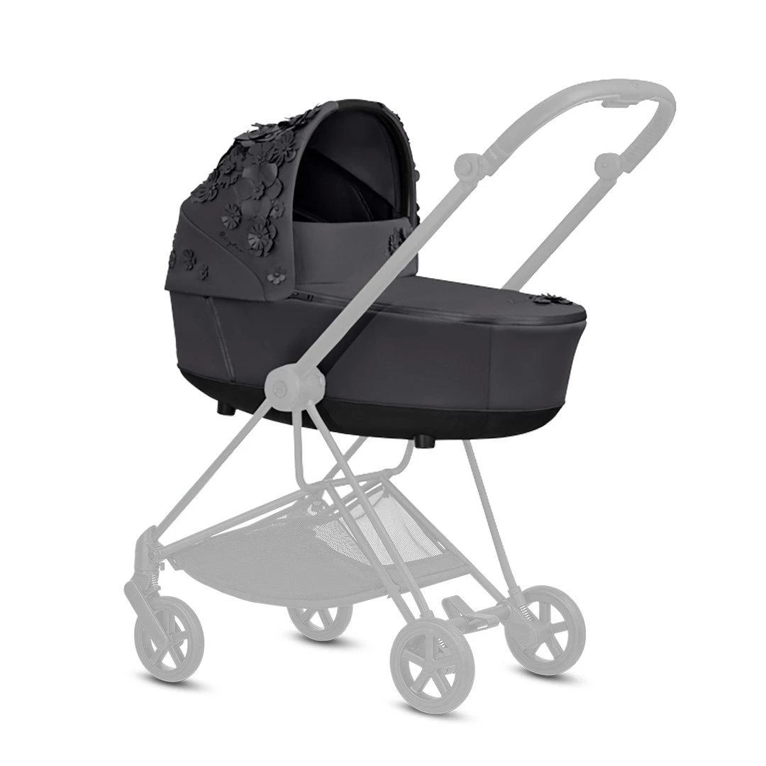CYBEX Mios Lux Carrycot - Simply Flowers - Dream Grey 4 CYBEX Mios Lux Carrycot - Simply Flowers - Dream Grey - Image 2