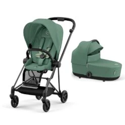 CYBEX Mios Pushchair - Leaf Green -Cybex cybex mios matt black lux carrycot leaf green flat