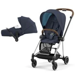 CYBEX Mios Pushchair - Nautical Blue (2022) -Cybex cybex mios pushchair nautical blue 2022 chrome brown lite