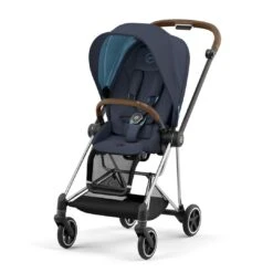 CYBEX Mios Pushchair - Nautical Blue (2022) -Cybex cybex mios pushchair nautical blue 2022 chrome brown none