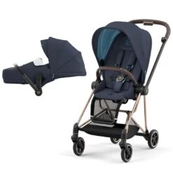 CYBEX Mios Pushchair - Nautical Blue (2022) -Cybex cybex mios pushchair nautical blue 2022 rose gold lite