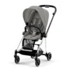 CYBEX Mios Pushchair Plus - Manhattan Grey (2022) -Cybex cybex mios pushchair plus manhattan grey chrome black