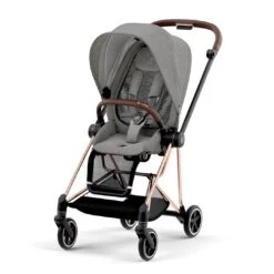 CYBEX Mios Pushchair Plus - Manhattan Grey (2022) -Cybex cybex mios pushchair plus manhattan grey rose gold
