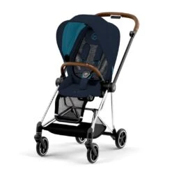 CYBEX Mios Pushchair Plus - Midnight Blue (2022) -Cybex cybex mios pushchair plus midnight blue chrome brown