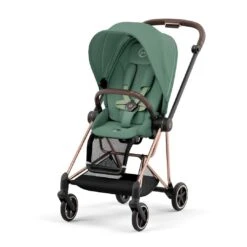 CYBEX Mios Pushchair - Leaf Green -Cybex cybex mios rose gold leaf green flat 7