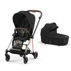 CYBEX Mios Pushchair - Sepia Black 29 CYBEX Mios Pushchair - Sepia Black -Cybex cybex mios rose gold lux carrycot sepia black flat