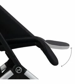 Cybex Orfeo Compact Stroller + Aton G SensorSafe Travel System Bundle - Moon Black / Moon Black -Cybex cybex orfeo compact stroller aton g sensorsafe travel system bundle moon black moon black 9