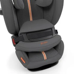 CYBEX Pallas G I-Size Plus Car Seat - Lava Grey -Cybex cybex pallas g i size plus car seat lava grey flat 4
