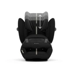 CYBEX Pallas G I-Size Plus Car Seat - Moon Black -Cybex cybex pallas g i size plus car seat moon black flat