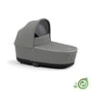 CYBEX Priam Conscious Collection Lux Carrycot - Pearl Grey -Cybex cybex priam conscious collection lux carrycot pearl grey
